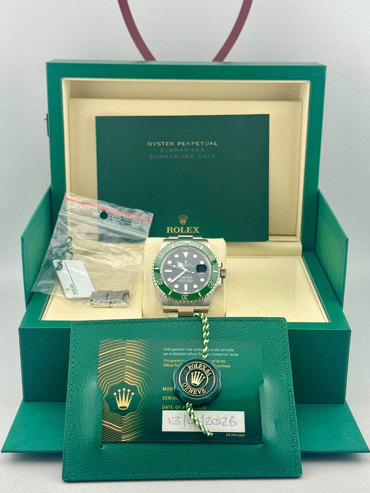 2026 ROLEX Submariner StarBucks 126610LV 41mm Full Set