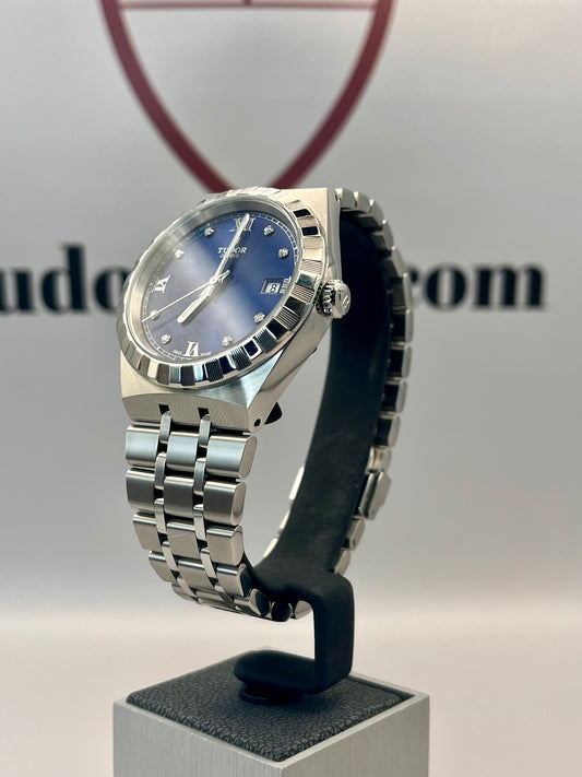 2023 TUDOR Royal 28500 - 38mm - Diamond Markers - Full Set - W'rrnty to Oct 2028
