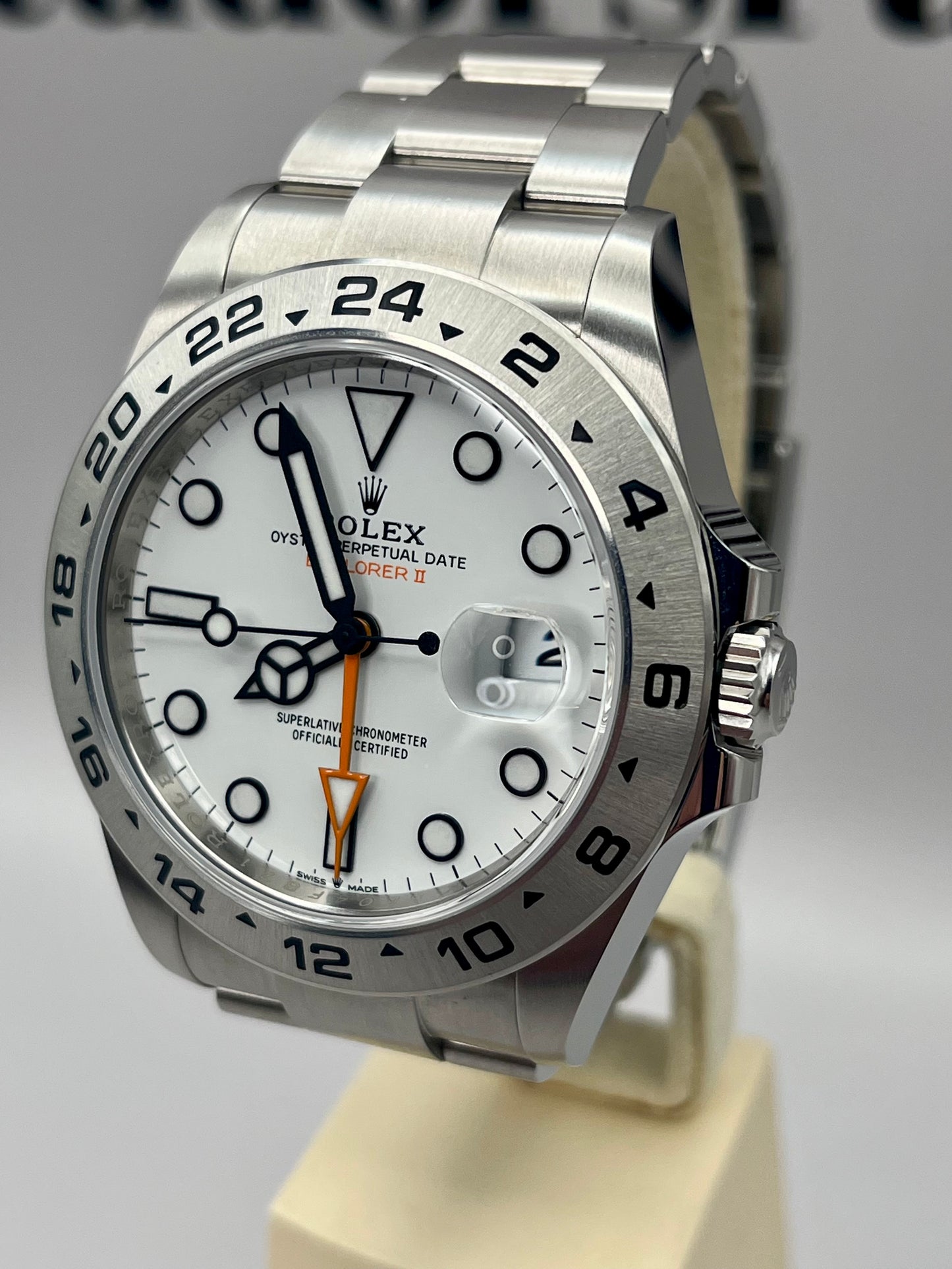 2025 ROLEX Explorer II - Polar Dial - 226570 - Unworn - Full Set
